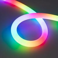 Лента светодиодная SPI-MOONLIGHT-TOP-F180-D25mm 12V RGB-PX2 360deg 20Вт/м IP65 3535 wire x1 прямой вывод кабеля 3м Arlight 037564