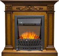 Royal Flame Каминокомплект Verona - Дуб антик с очагом Aspen Black