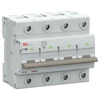 Выключатель автоматический модульный 4п D 100А 10кА AV-125 AVERES EKF mcb125-4-100D-av