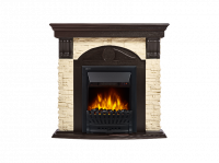 Портал Firelight Torre Classic камень слоновая кость, шпон венге