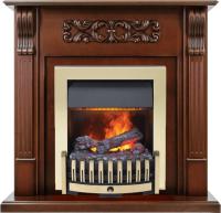 Dimplex Каминокомплект Venice - Махагон коричневый антик с очагом Danville Brass FB2