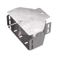 Переходник для лотка симметричный 200х100х80 с крышкой Стандарт Промрукав PR16.0473