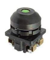 Выключатель кнопочный КЕ-081 У2 исп.2 1НО+1НЗ цилиндр 10А IP54 660В зел. Электротехник ET520526