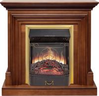 Royal Flame Каминокомплект Bradford - Орех с очагом Majestic FX M Brass
