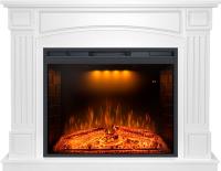 Royal Flame Каминокомплект Boston - Белый с очагом Emerald 28