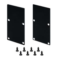 Заглушка LINE-S-3667 BLACK глухая металл (комплект) Arlight 042916