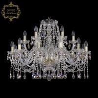 Подвесная люстра Art Classic 11.12.12+6.300.Gd.Sp.K801
