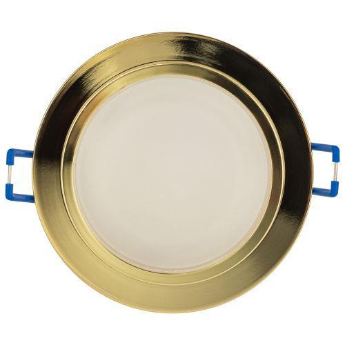 Светильник декоративный DK99 GD MR16 GU5.3 встраив. золото ЭРА Б0058395