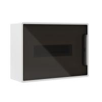 Щиток настенный 12мод. FRAME с тонированной дверцей с 2 шин PEN на 8+6 отверст. бел. DKC F12W1WD