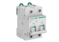 Выключатель автоматический 2п D 63А 10кА Systeme9 400В 27мм SE S9H33263