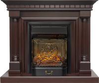 Royal Flame Каминокомплект Dallas - Темный дуб с очагом Majestic FX M Black RC