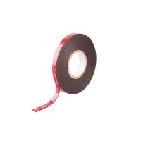 Лента клейкая двухсторонняя черная, на VHB акриловой основе, 12 мм х 5 м REXANT