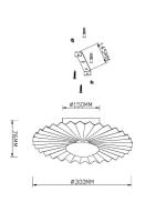 Бра Maytoni MOD233WL-L11BS3K