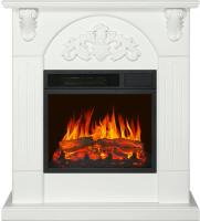 Royal Flame Каминокомплект Chester Wood - Белый с очагом Vision 18 LED FX