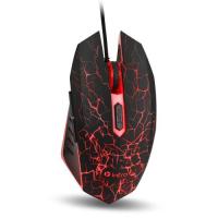 Мышь MG610 игровая проводная 1200-3600dpi черн. с ковриком Intro Б0056135