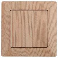 Выключатель 1-кл. СП Solo 4-101-11 10А IP20 250В сосна Intro Б0053555