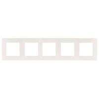 Рамка 5-м 12-5105-01 сатин бел. Эра Б0052539