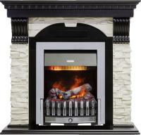 Dimplex Каминокомплект Dublin - Венге / Сланец белый с очагом Danville Chrome FB2