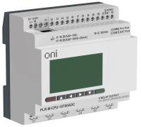 Контроллер программируемый логический (микро ПЛК) PLR-M. CPU DI12/DO06(T) 24В DC ONI PLR-M-CPU-18T00ADC