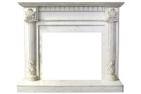 Royal Flame Портал Royal Flame Rodos - Белый дуб, патина золото