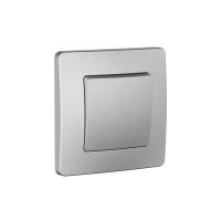 Переключатель 1-кл. СП Blanca 10А IP44 (сх.6) 250В алюм. SE BLNVS410603