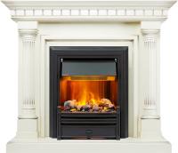 Dimplex Каминокомплект Dallas - Слоновая кость с патиной с очагом Brookline Black