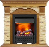 Dimplex Каминокомплект Dublin -  Дуб / Сланец с очагом Danville Black FB2