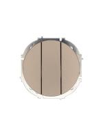 Выключатель 3-кл. СП OSEN механизм титан LEZARD 743-3788-109