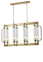 Crystal Lux Люстра Crystal Lux TOMAS SP8 L1000 BRASS