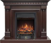 Royal Flame Каминокомплект Dallas - Темный дуб с очагом Fobos FX Black
