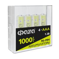 Аккумулятор AAA/HR03 Ni-MH 1.2В 1000мА.ч Box-4 (уп.4шт) ФАZА 5059757