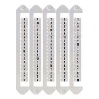 Маркировка для клемм ширина 5мм от 31 до 40 вертикалная ориентация DKC NUTB-5-31-40V