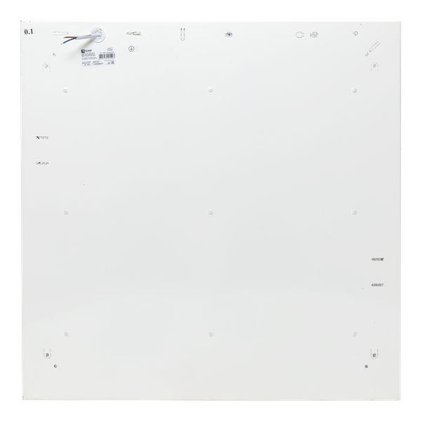 Светильник светодиодный ДВО-1001 30Вт 4000К IP40 595х595х40 призма панель EKF LPL-1001-Z-30-4000-40