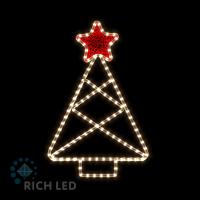 Световая елка мини, 570*350 мм, 220В