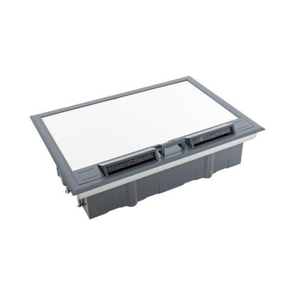 Лючок напольный с изменяемой глубиной C-Line 24 (с приборной рамкой) EKF cl-ln-k-24