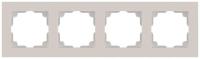 Рамка 4-м СП Accent 6-504-06 перламутр. Intro Б0063719