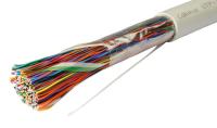 Кабель витая пара UTP (U/UTP) кат.3 50 пар 24 AWG ОЖ solid PVC нг(А)-LS Cabeus 7282c