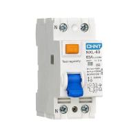 Выключатель дифференциального тока (УЗО) 2п 40А 30мА тип AC AX NXL-63 6кА (R) CHINT 399940