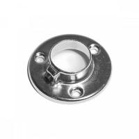 Держатель для трубы 25мм с фиксатором хром (уп.2шт) Tech-Krep/Zitar 127422