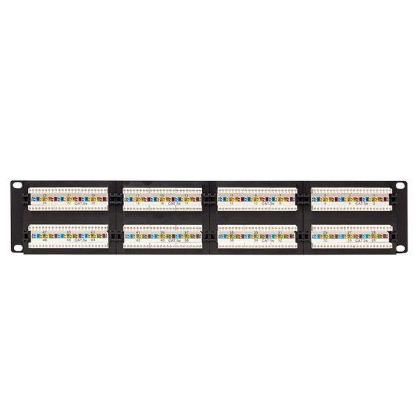 Патч-панель 19дюйм 2U кат.5E UTP неэкранир. 48 портов RJ45 Dual IDC TERACOM PRO EKF TRP-PPNL-5EUTP-2U48