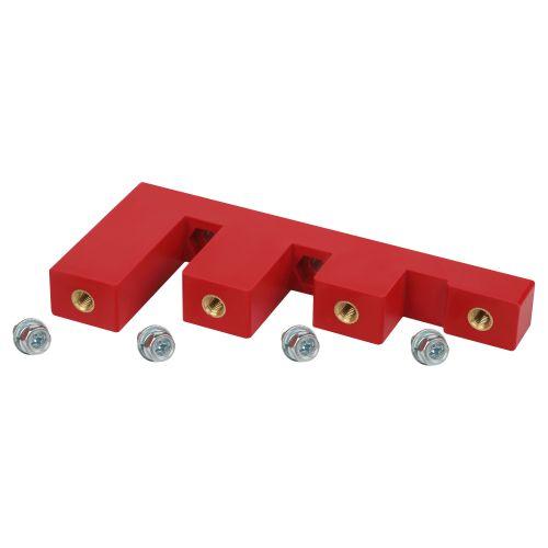 Изолятор шинный ступенчатый NO-224-161 ИСв4-40 М10 с болтами 18кВ Эра Б0065658