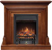 Royal Flame Каминокомплект Bradford - Орех с очагом Fobos FX Black