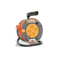 Удлинитель на катушке 4х20м 10А IP20 У10-014 ПВС 2х1 термозащита UNIVersal 9634593