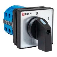 Переключатель кулачковый ПК-1-14 4п 10А "0-1" IP65 EKF pk-1-14-10-65