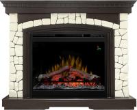 Dimplex Каминокомплект Glasgow - Темный дуб / Белый (Высота 1070 мм) с очагом Symphony 26'' DF2624L-INT