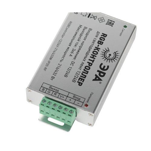 Контроллер для светодиодной ленты с радио пультом RGBController-12/24V-216/432W-IP20-RF Эра Б0061112
