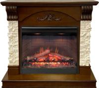 Dimplex Каминокомплект Prague - Темный дуб/Сланец бежевый с очагом Symphony 26'' DF2608-INT