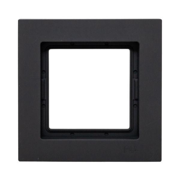 Рамка 1-м Эпика IP44 пластик черн. EKF UP1-FPB-01-44