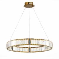 Подвесная люстра DeLight Collection D8016P/R/D600 gold/clear