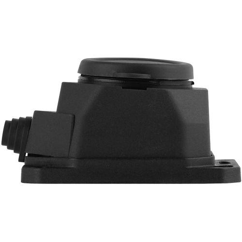 Колодка удлинителя 1-м с заземл. 16А IP44 K-1e-B-IP44 каучук черн. Эра Б0044543